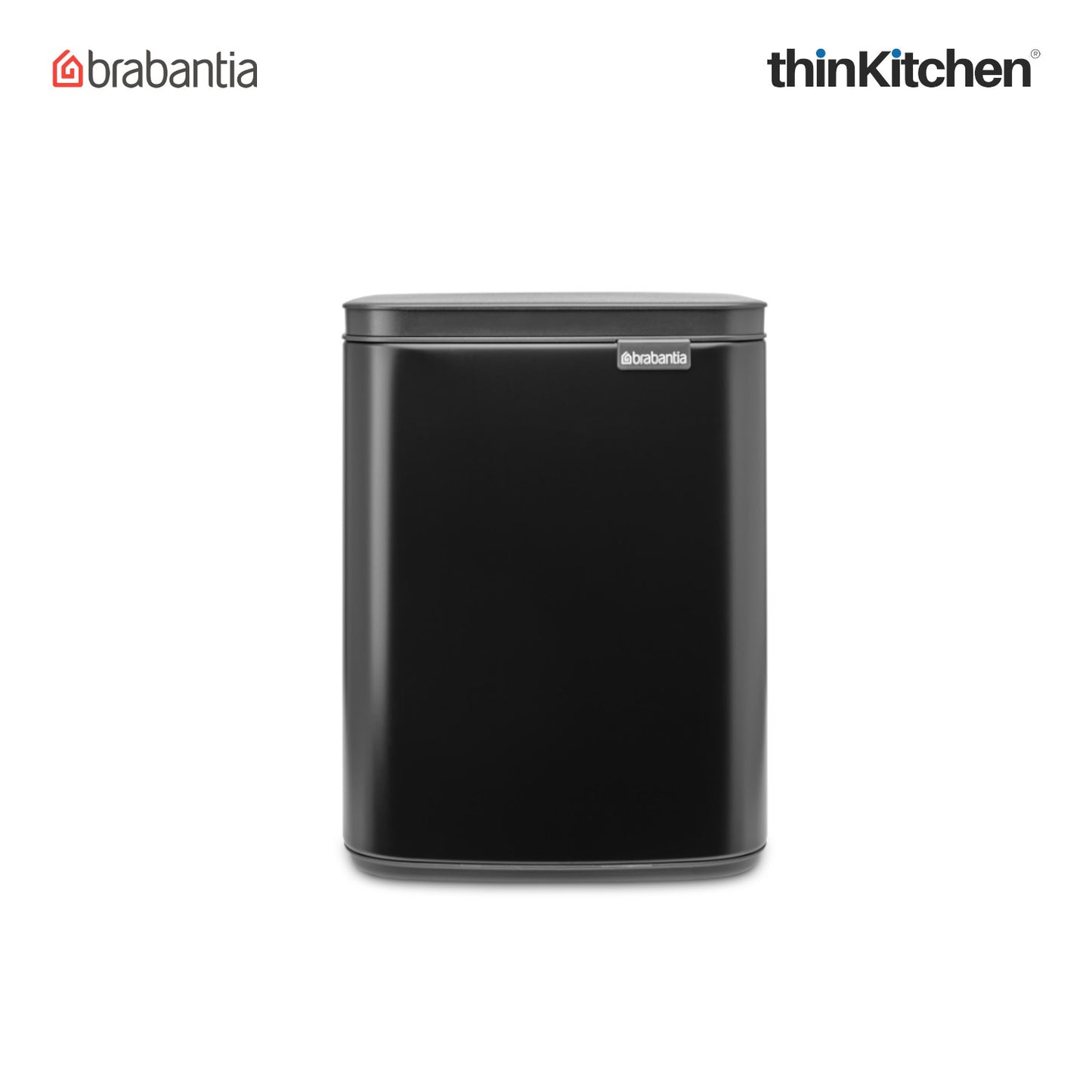 Brabantia Bo Waste Bin 7 Litre Matt Black