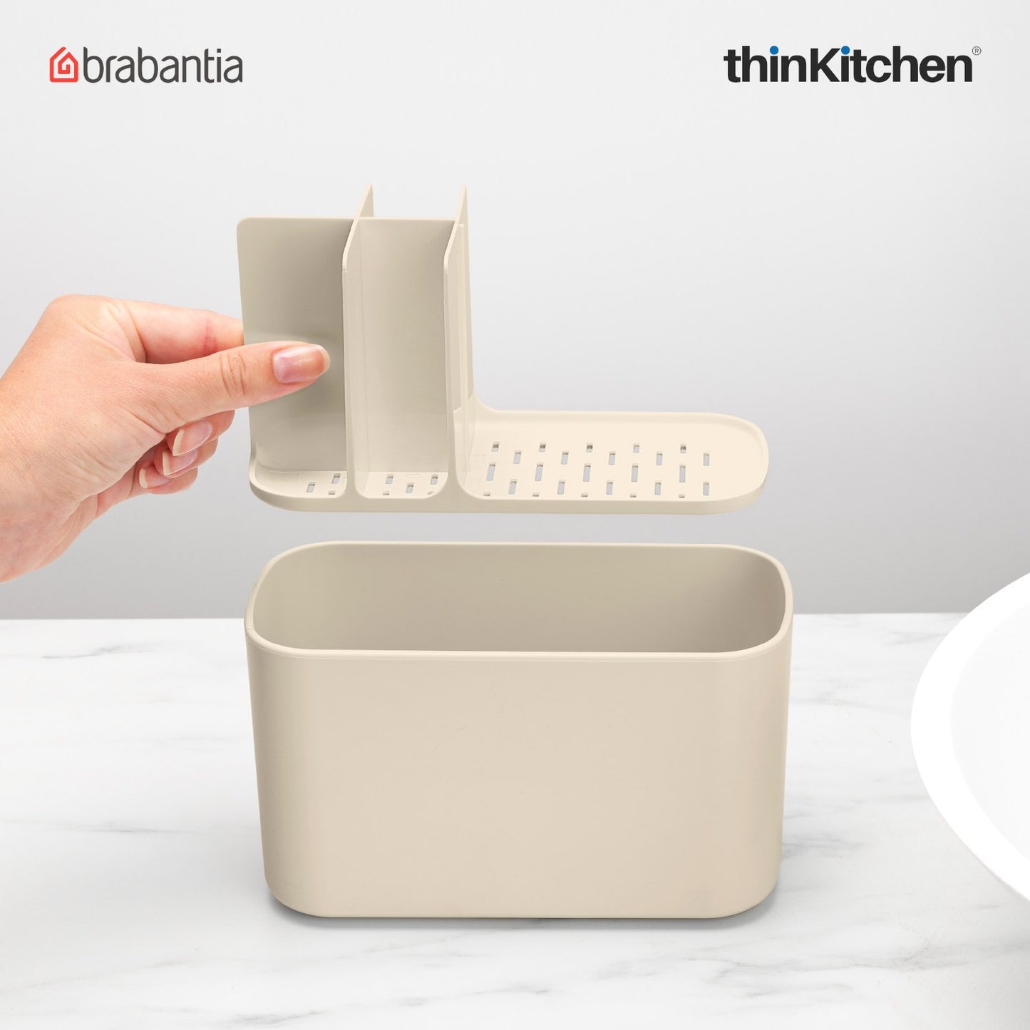 Brabantia Renew Bathroom Caddy Soft Beige