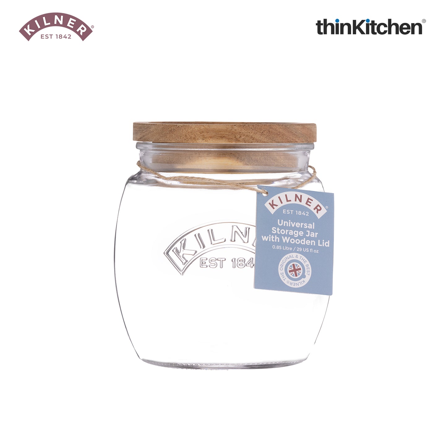 Kilner Unviersal Jar 0.85 Ltr