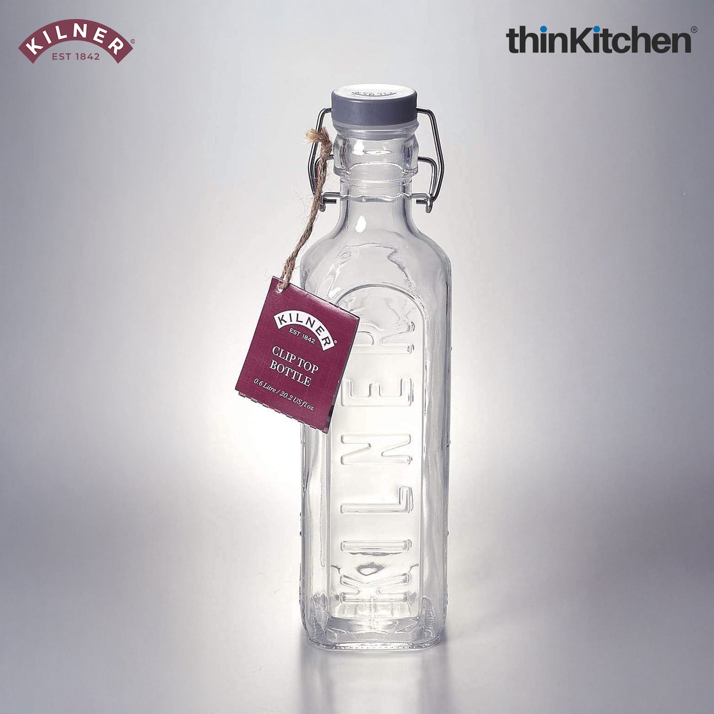 Kilner Clip Top Bottle ā 0.6L
