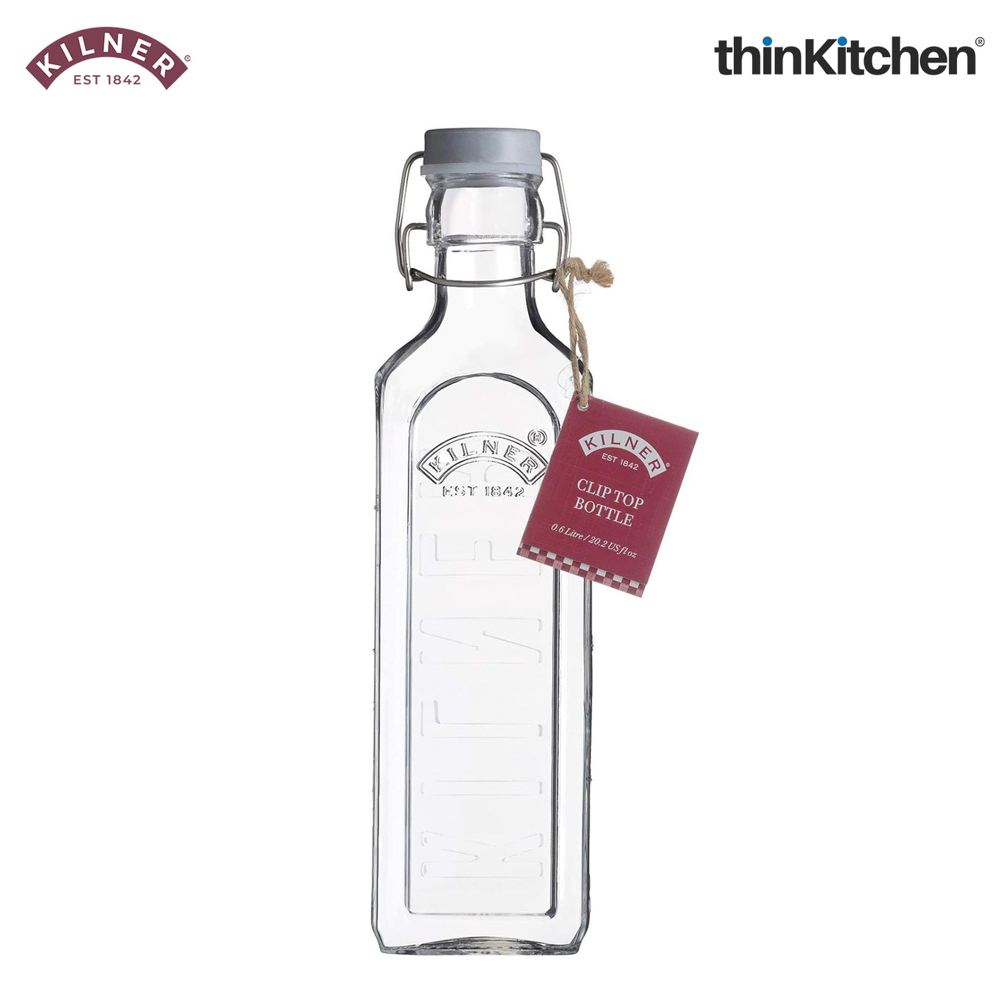 Kilner Clip Top Bottle ā 0.6L
