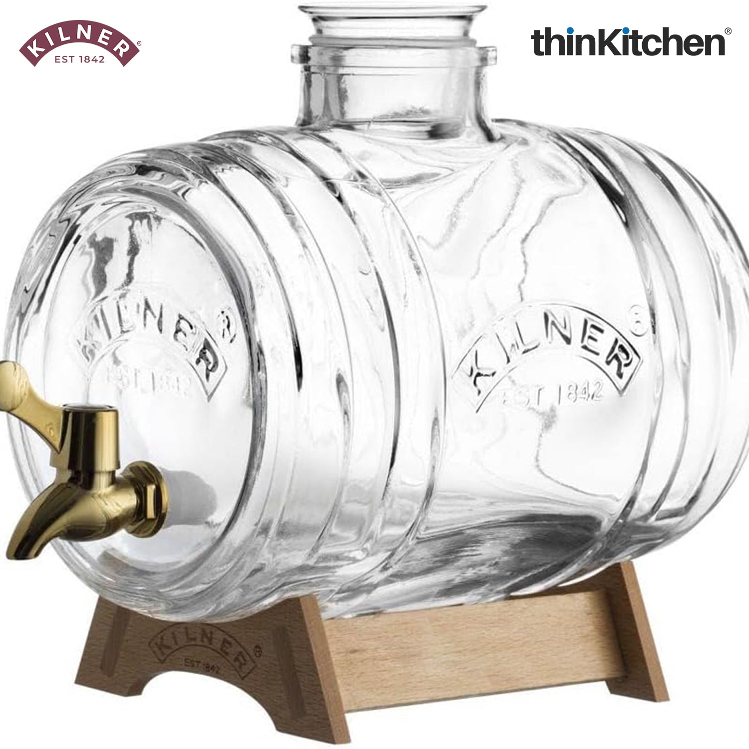Kilner Barrel Drinks Dispenser – 3.5L - 3
