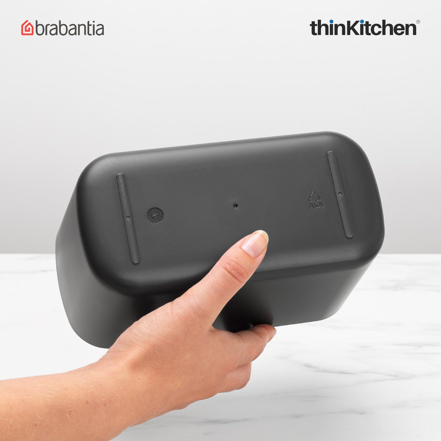 Brabantia Renew Bathroom Caddy Dark Grey