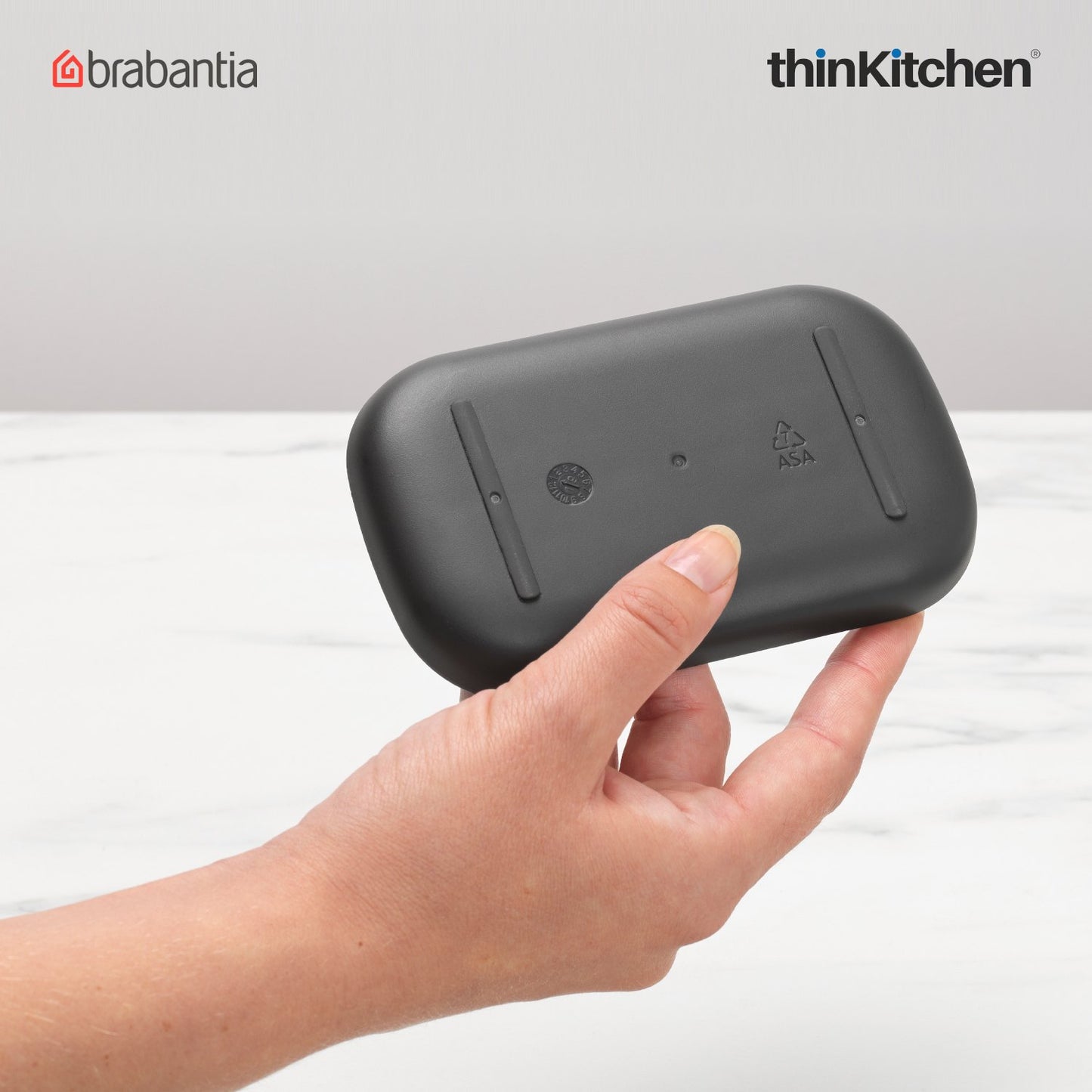 Brabantia Renew Soap Dish Dark Grey
