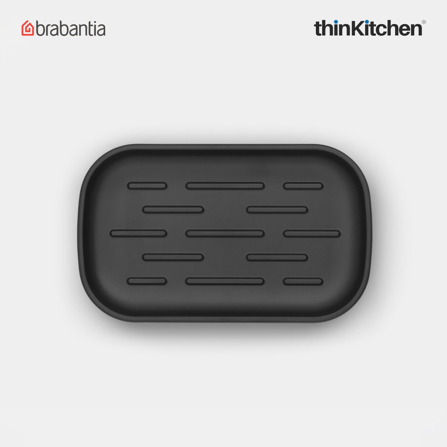 Brabantia Renew Soap Dish Dark Grey