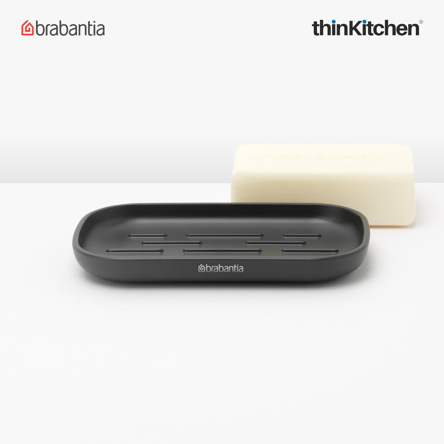 Brabantia Renew Soap Dish Dark Grey