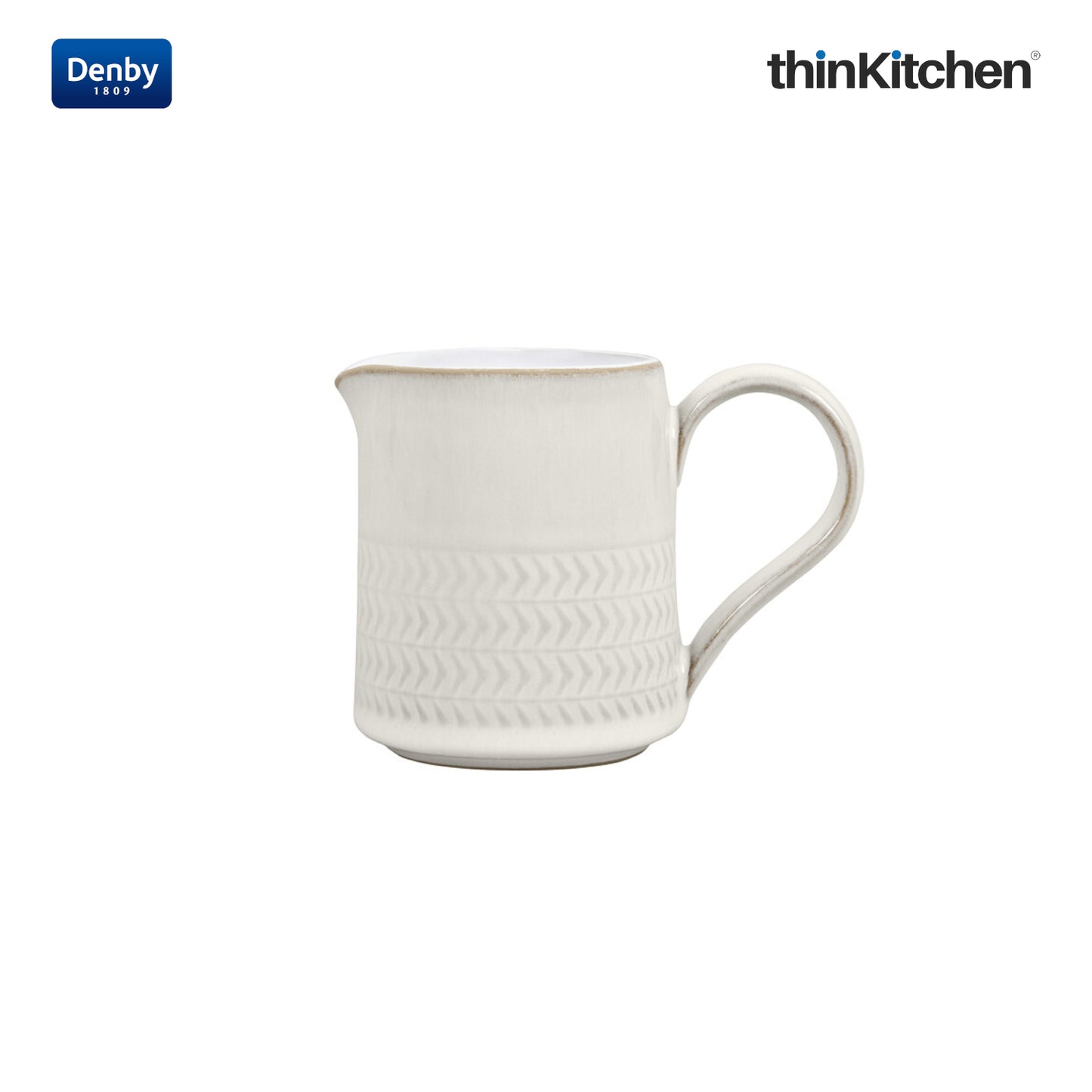 Denby Natural Canvas Textured Small Jug