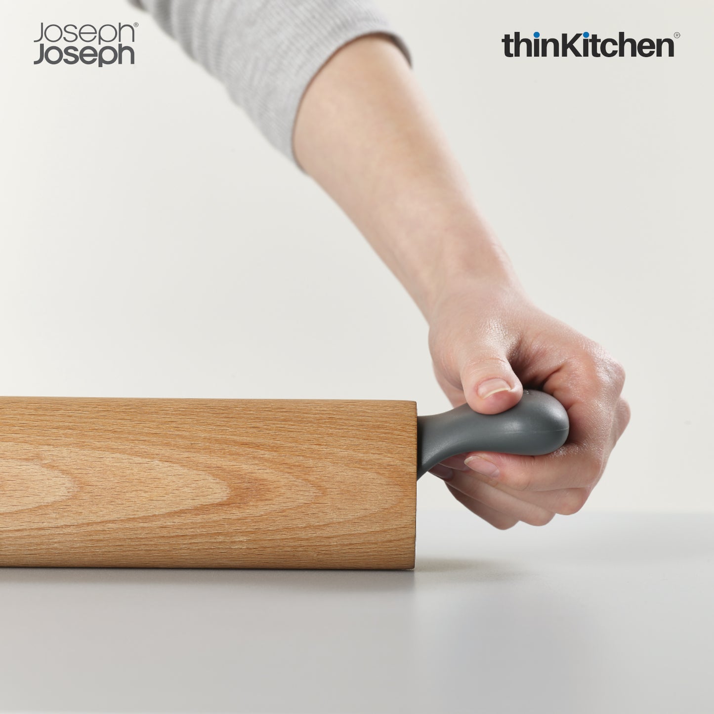 Joseph Joseph Grip Pin Ergonomic Rolling Pin
