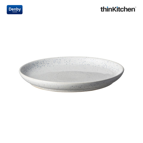 Denby Studio Blue Chalk Small Coupe Plate