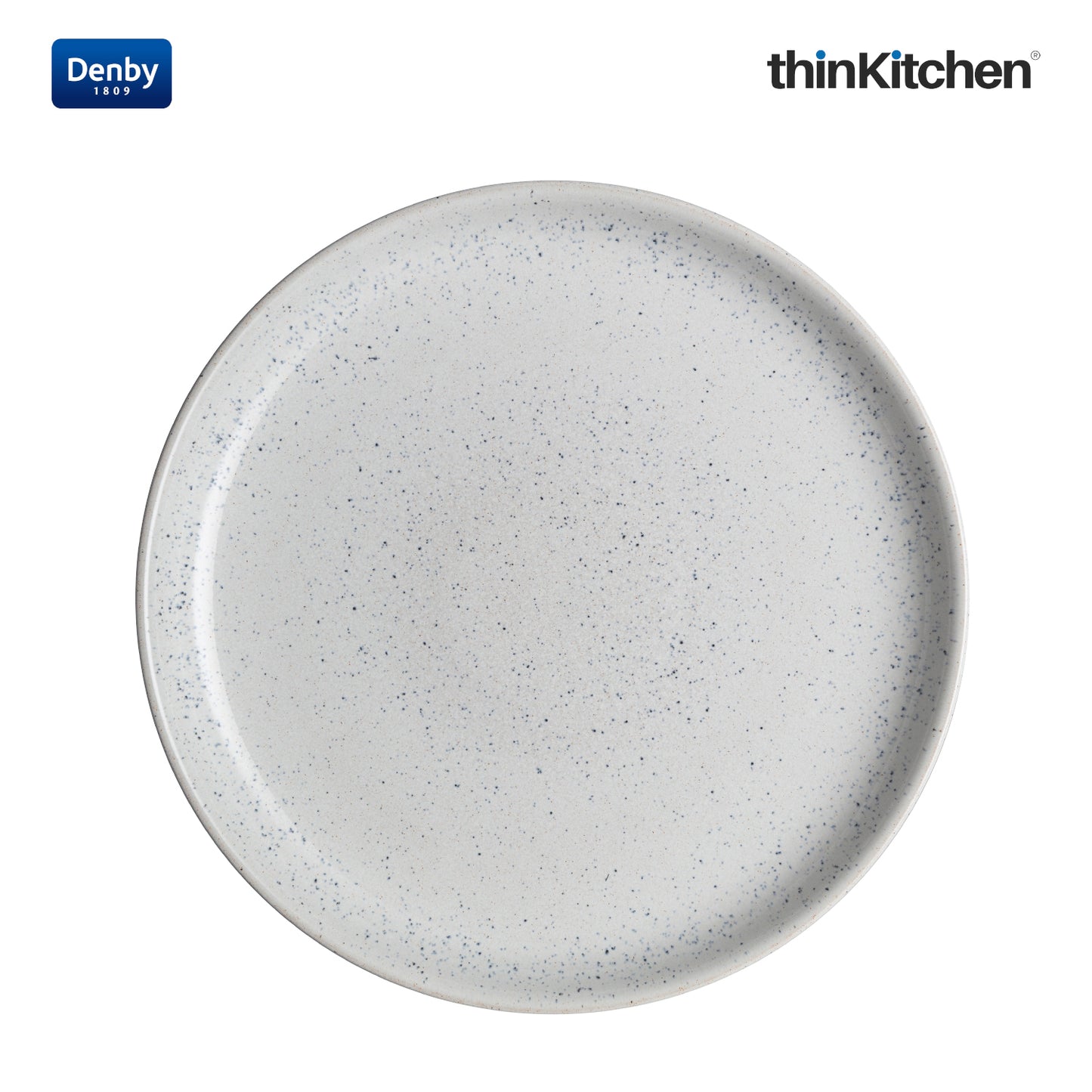 Denby Studio Blue Chalk Medium Coupe Plate
