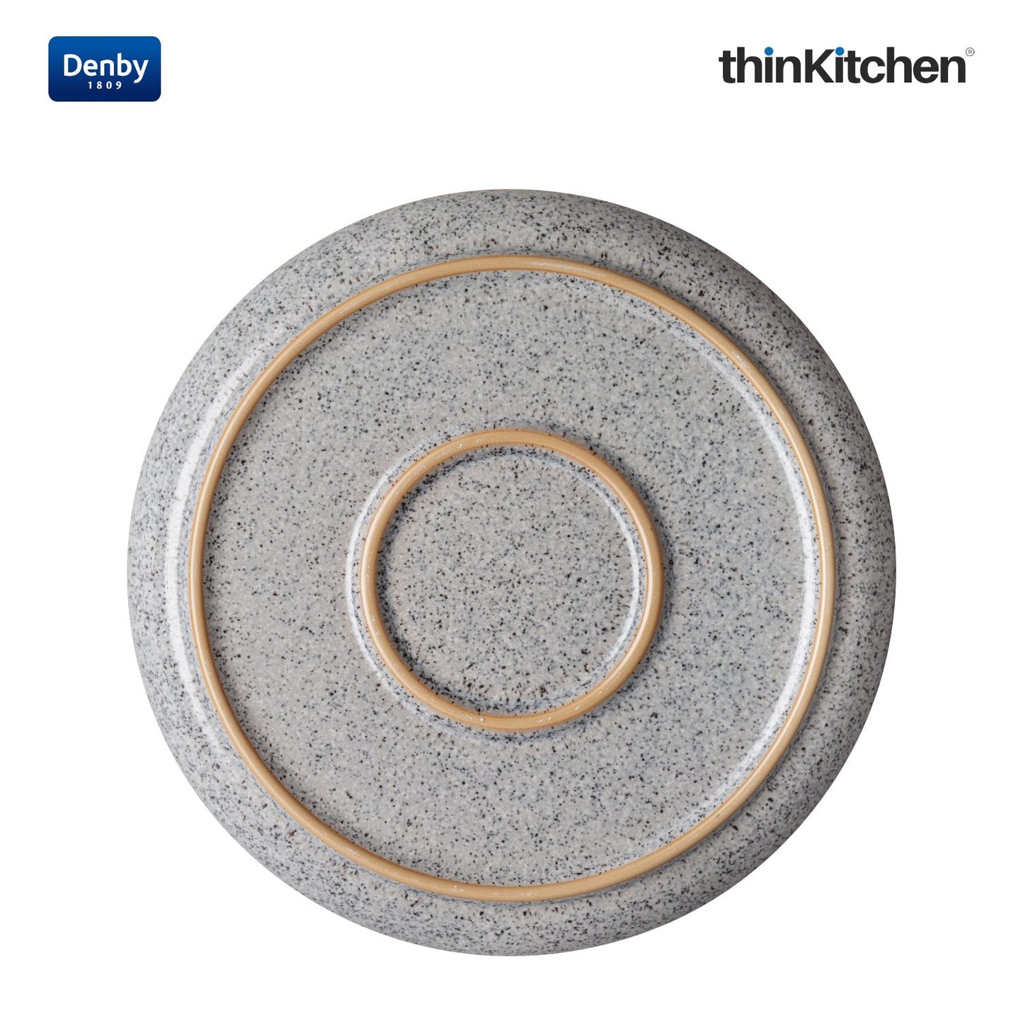 Denby Studio Grey Medium Coupe Plate