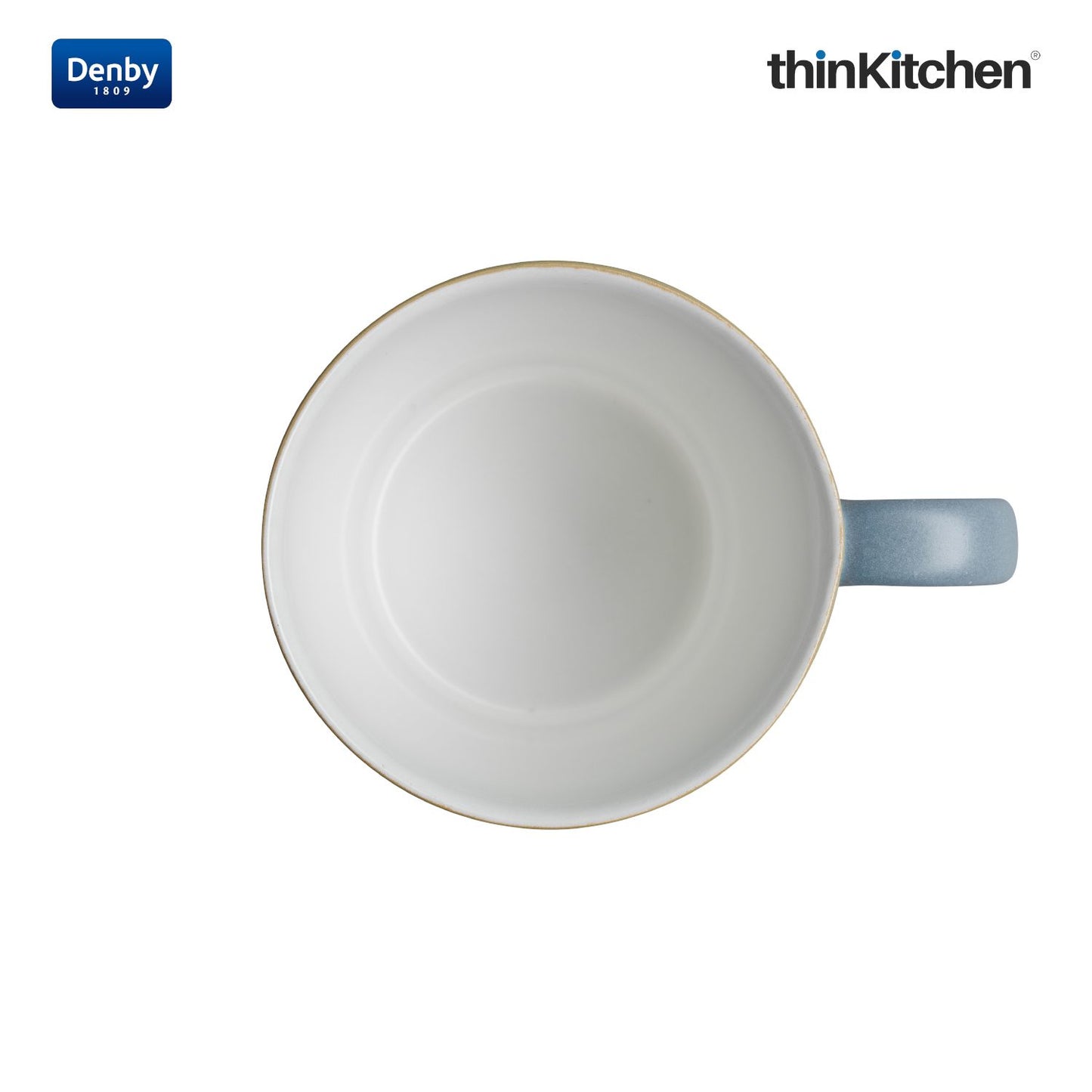 Denby Impression Blue Hourglass Large Mug