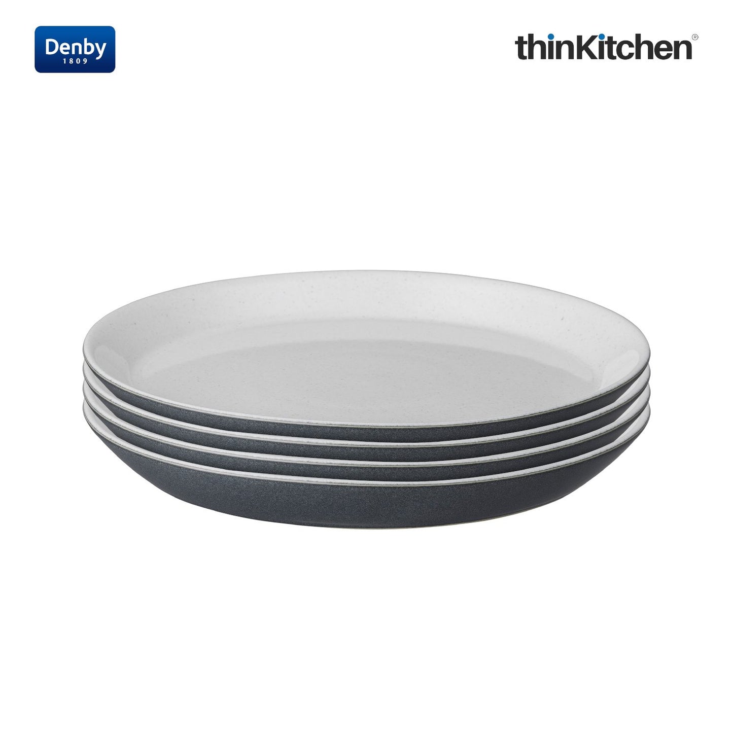 Denby Impression Charcoal Blue Medium Plate