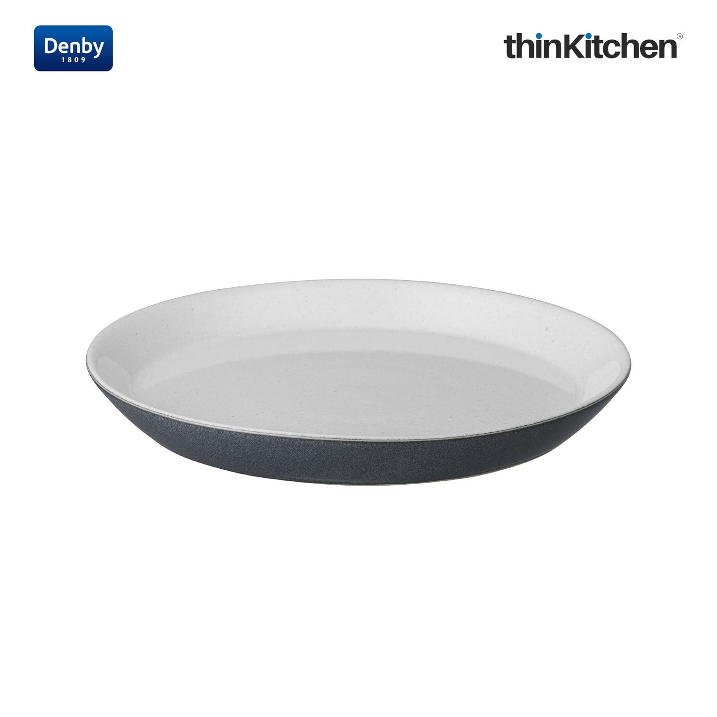 Denby Impression Charcoal Blue Medium Plate