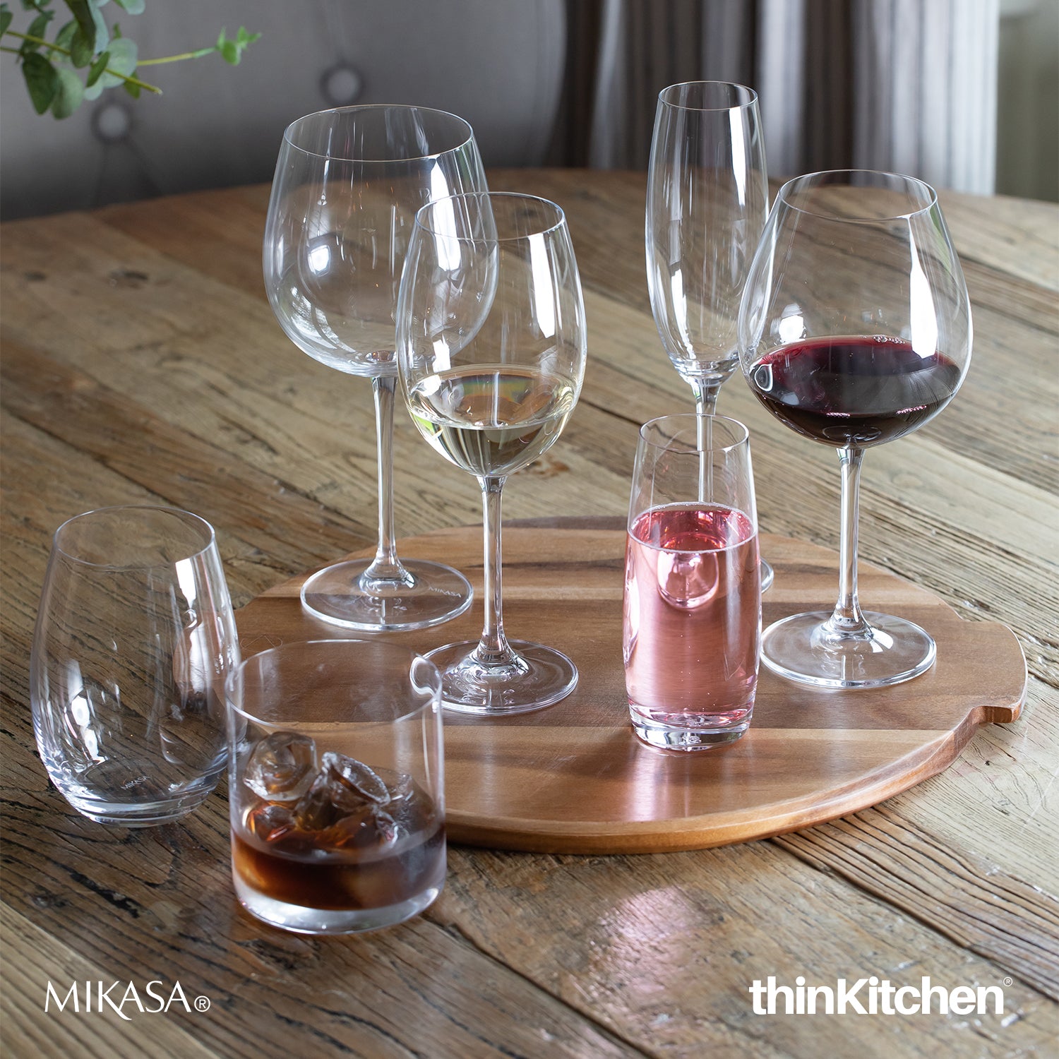 Mikasa Julie White Wine Glasses Set Of 4 468ml - 3
