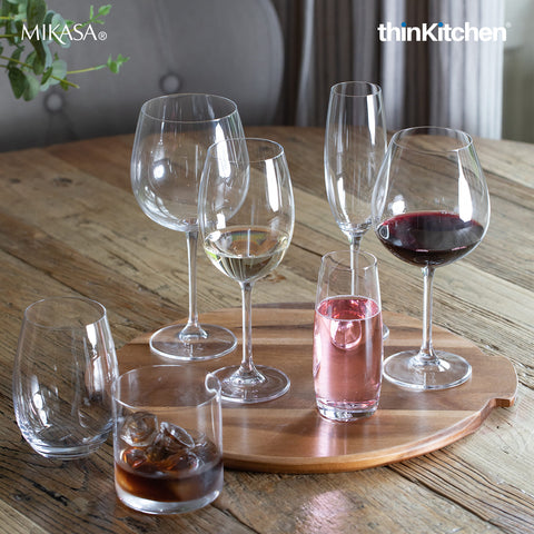 Mikasa Mikasa Glassware Mikasa Julie Set Of Four Red Wine Glasses, 468Ml, Gift Boxed