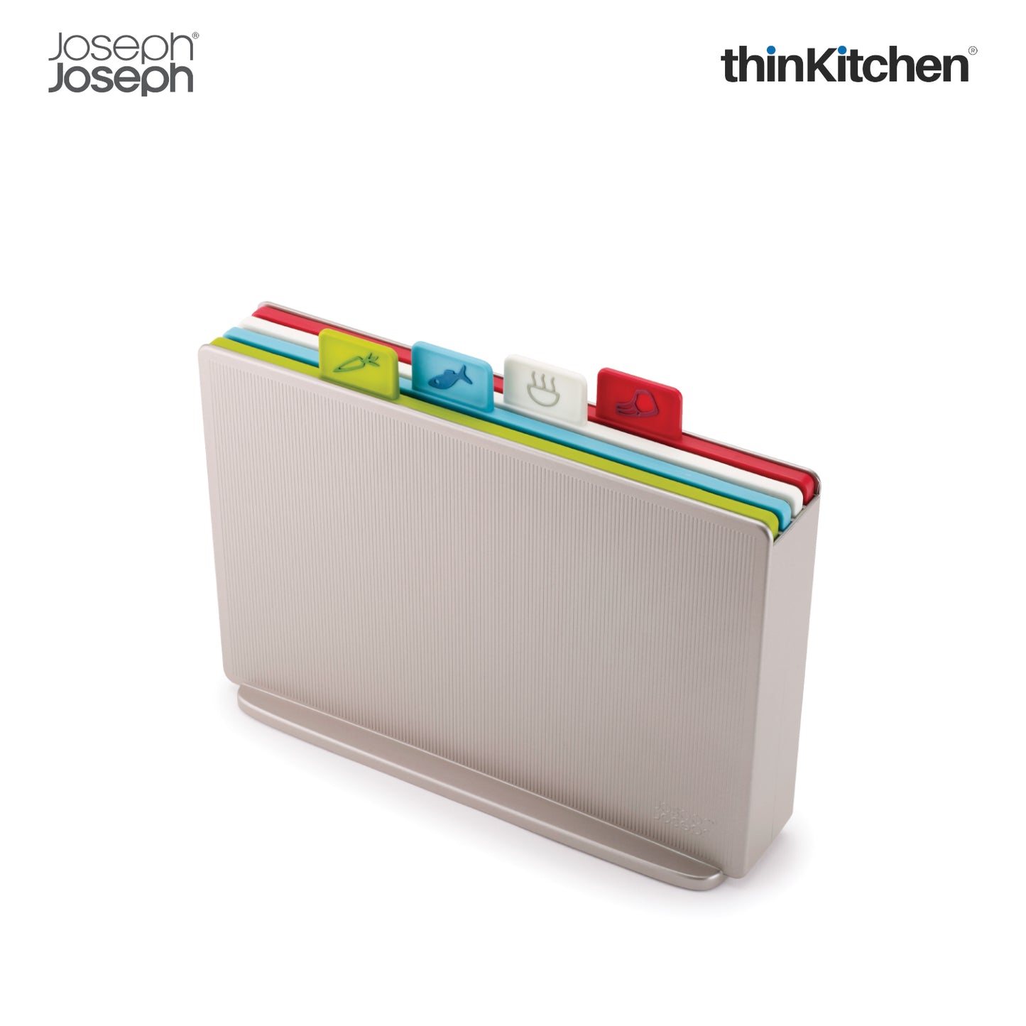 Joseph Joseph Index Chopping Board Set Silver