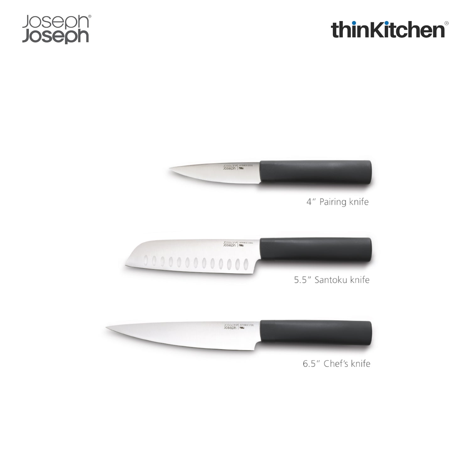 Joseph Joseph Nest Boards Plus 6-Piece Knife & Cutting Board Set – Premium Colour-Coded Chopping Boards & Knives with Storage Stand - 11
