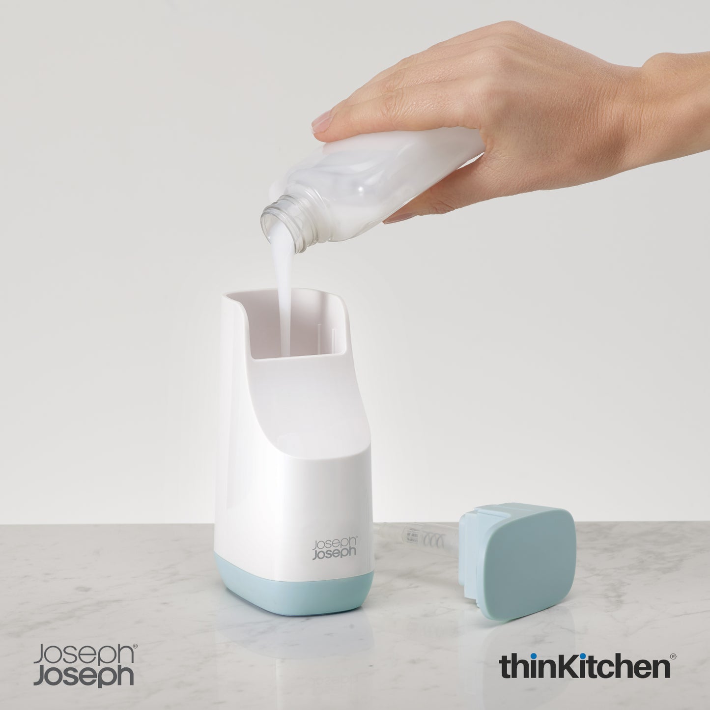 Joseph Joseph Slim Compact Soap Pump Blue