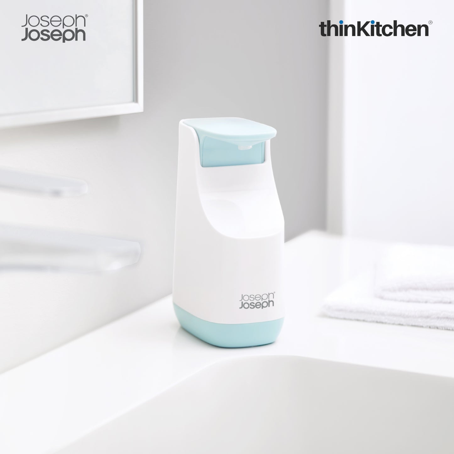 Joseph Joseph Slim Compact Soap Pump Blue