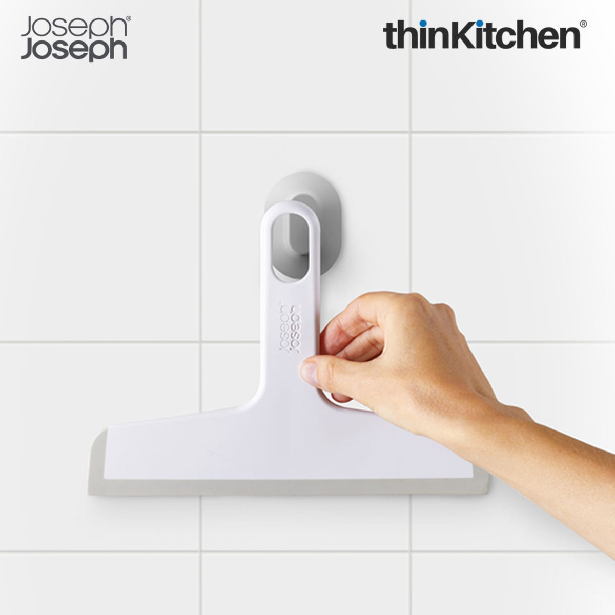 Joseph Joseph Duo Slimline Squeegee with Suctioncup Holder thinK...