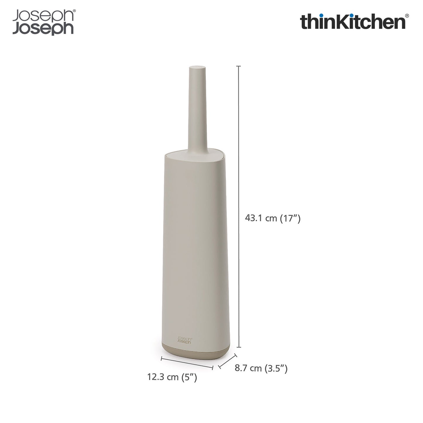 Joseph Joseph Flex 360 Advanced Toilet Brush with Matte Finish