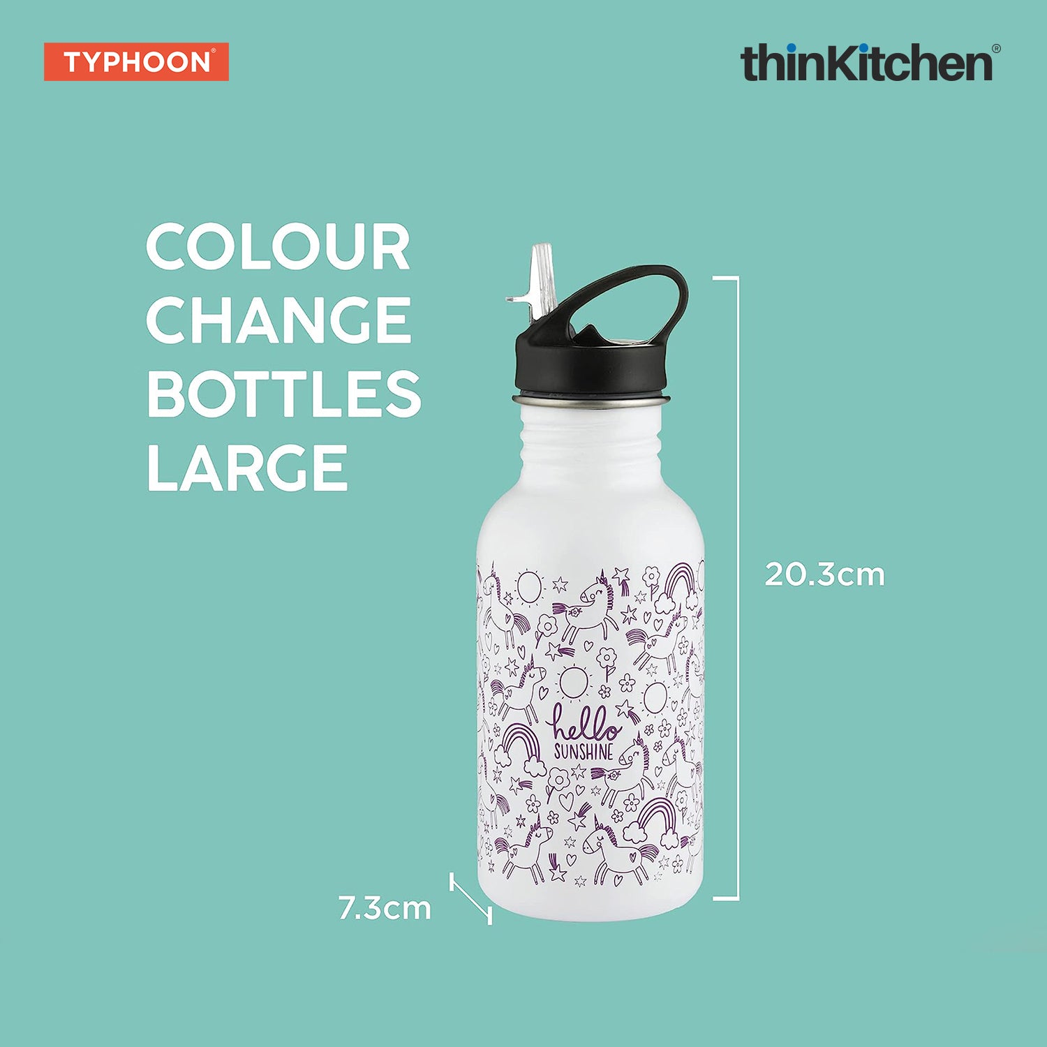 Typhoon Pure 550ml Col Change Hello - 7