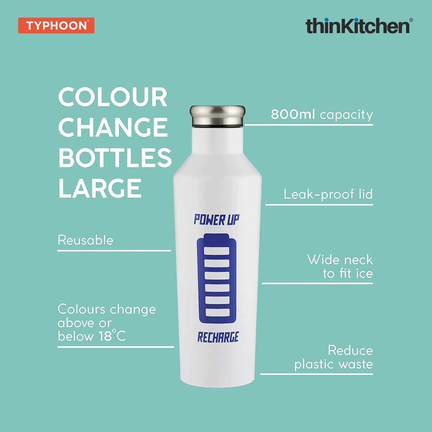 Typhoon Pure 800ml Col Change Recharge