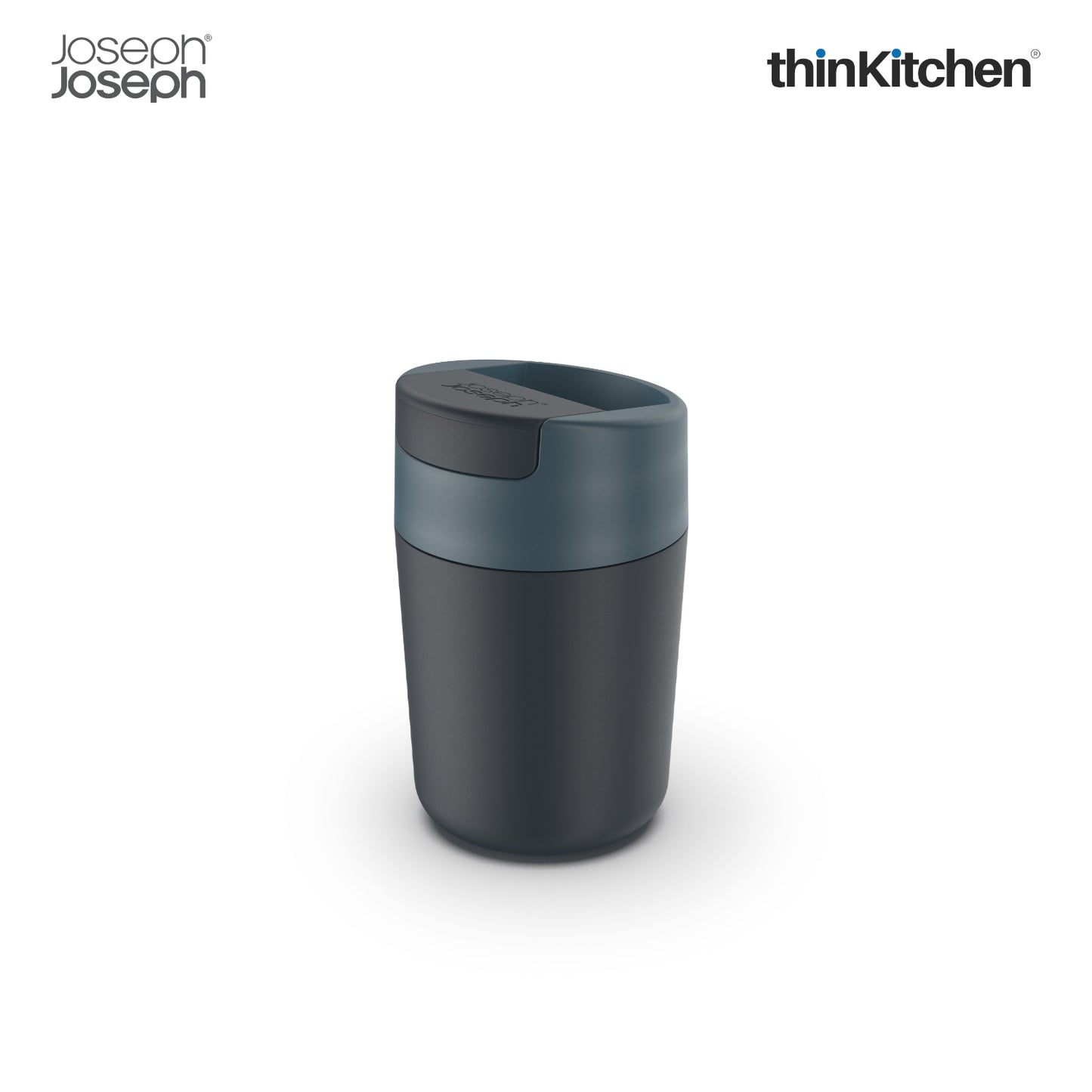 Joseph Joseph Sipp Travel Mug 340 Ml | Blue Travel Mug With Hygenic Lid