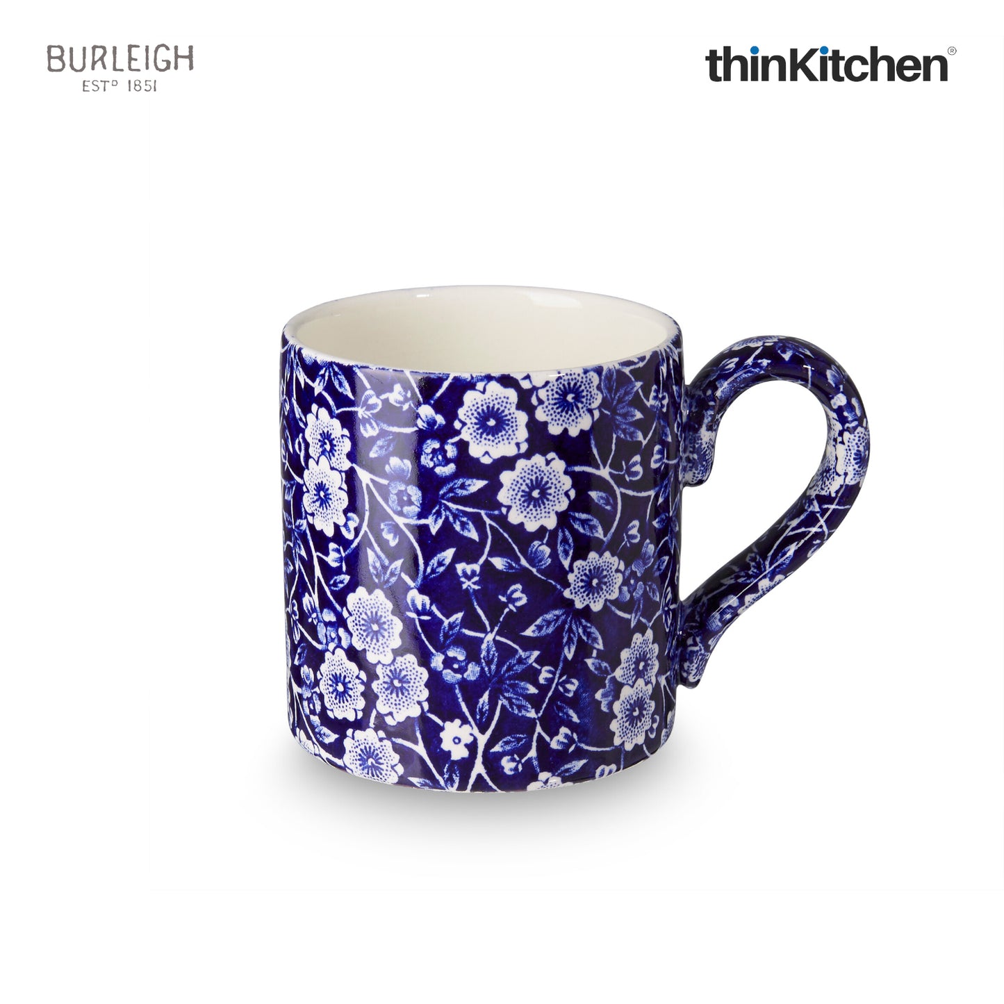 Burleigh Blue Calico Mug 284ml