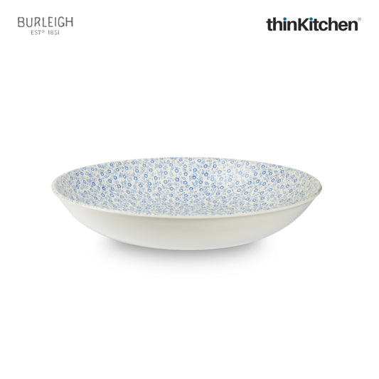 Premium Blue Floral Felicity Pasta Bowl, 23cm
