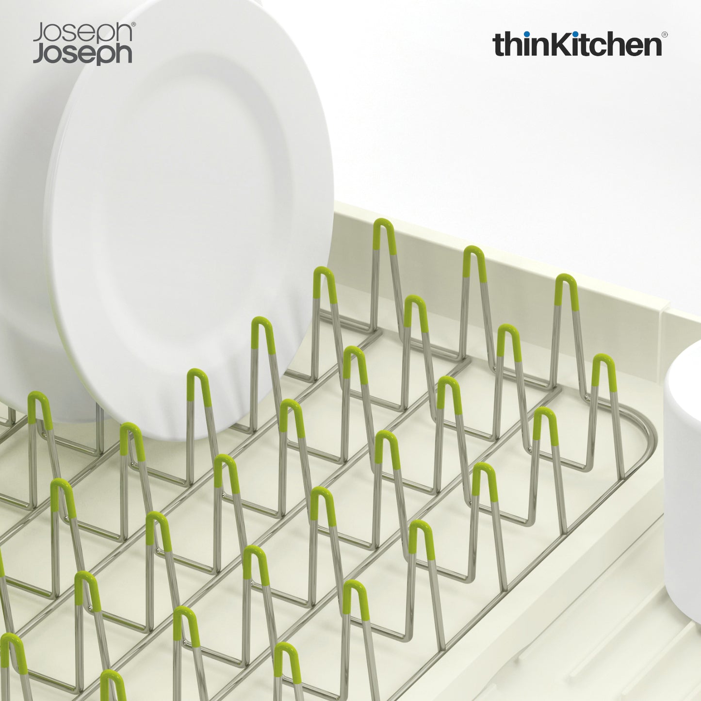 Joseph Joseph Expandable Dish Rack White