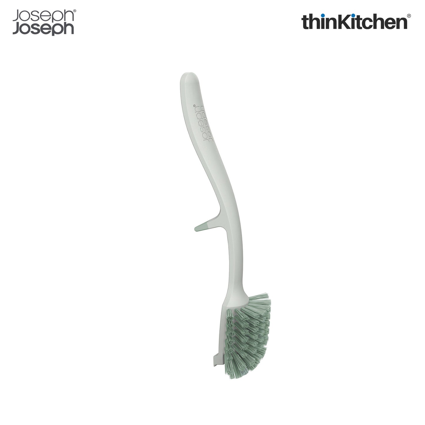 Joseph Joseph Edge Dish Brush - Light Stone/Sage