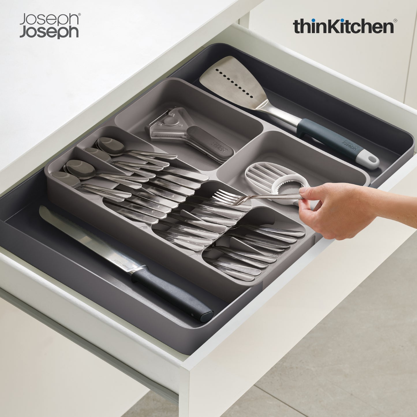 Joseph Joseph Drawerstore Expanding Utensil Gadgets Organiser