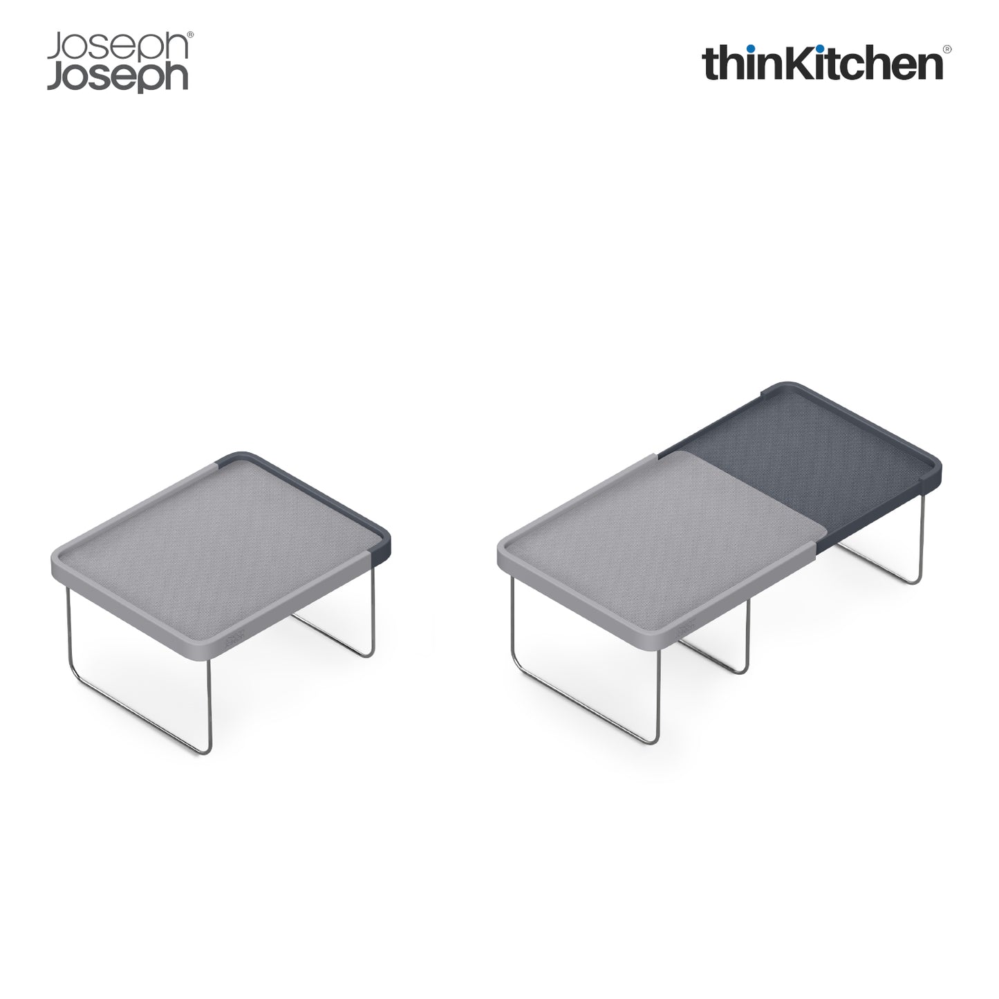 Joseph Joseph Cupboardstore Expandable Shelf Grey