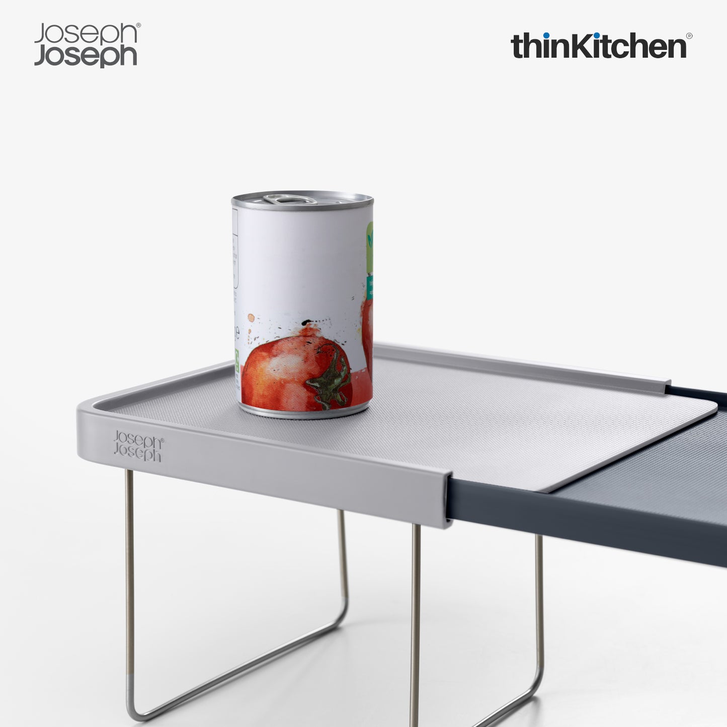 Joseph Joseph Cupboardstore Expandable Shelf Grey