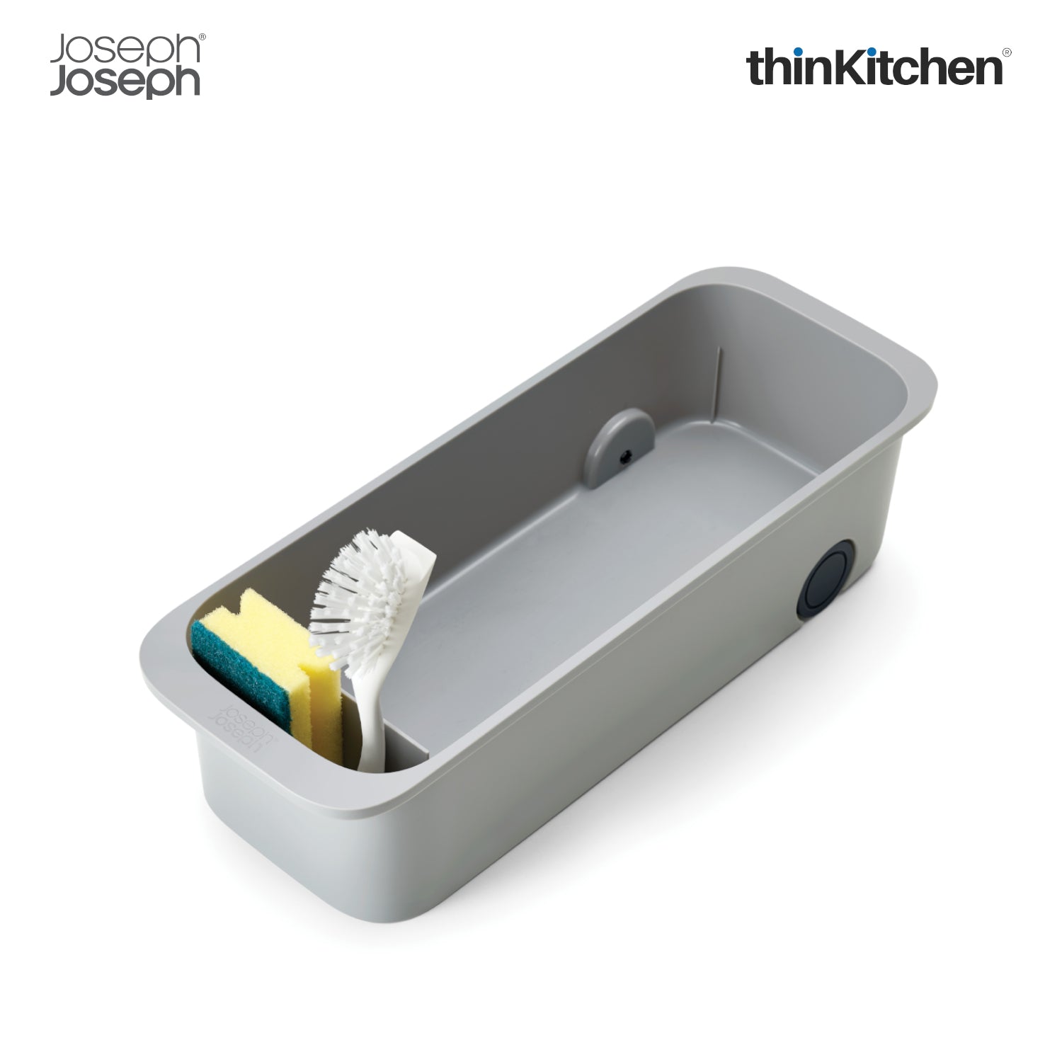 Joseph Joseph CupboardStore Easy Access Storage Caddy – Grey | Premium Under-Sink Organiser - 11