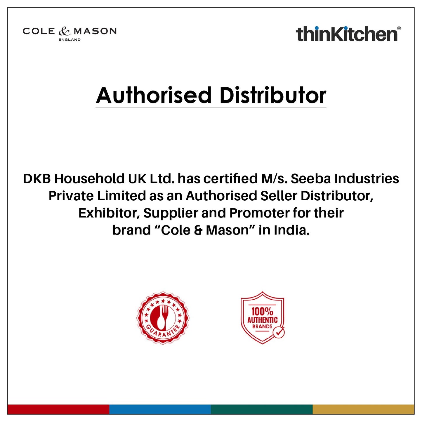 Cole Mason Precision Manual Acrylic Cube Salt Mill