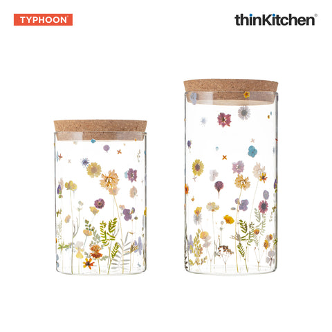 Botanics Glass Storage Jar Set