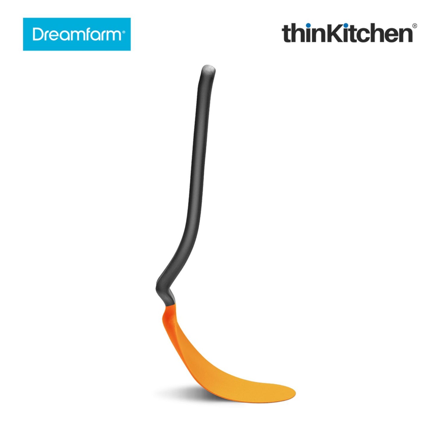Dreamfarm Chopula Super Flexible Chopping Sit Up Spatula Orange