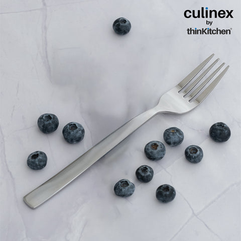Culinex by thinKitchen|Essen Stainless Steel Dinner Fork, Set of 6
