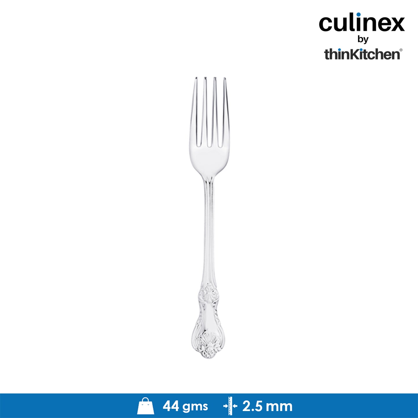 Culinex by thinKitchen|Fest 18/8 Stainless Steel Table Fork, Set of 6