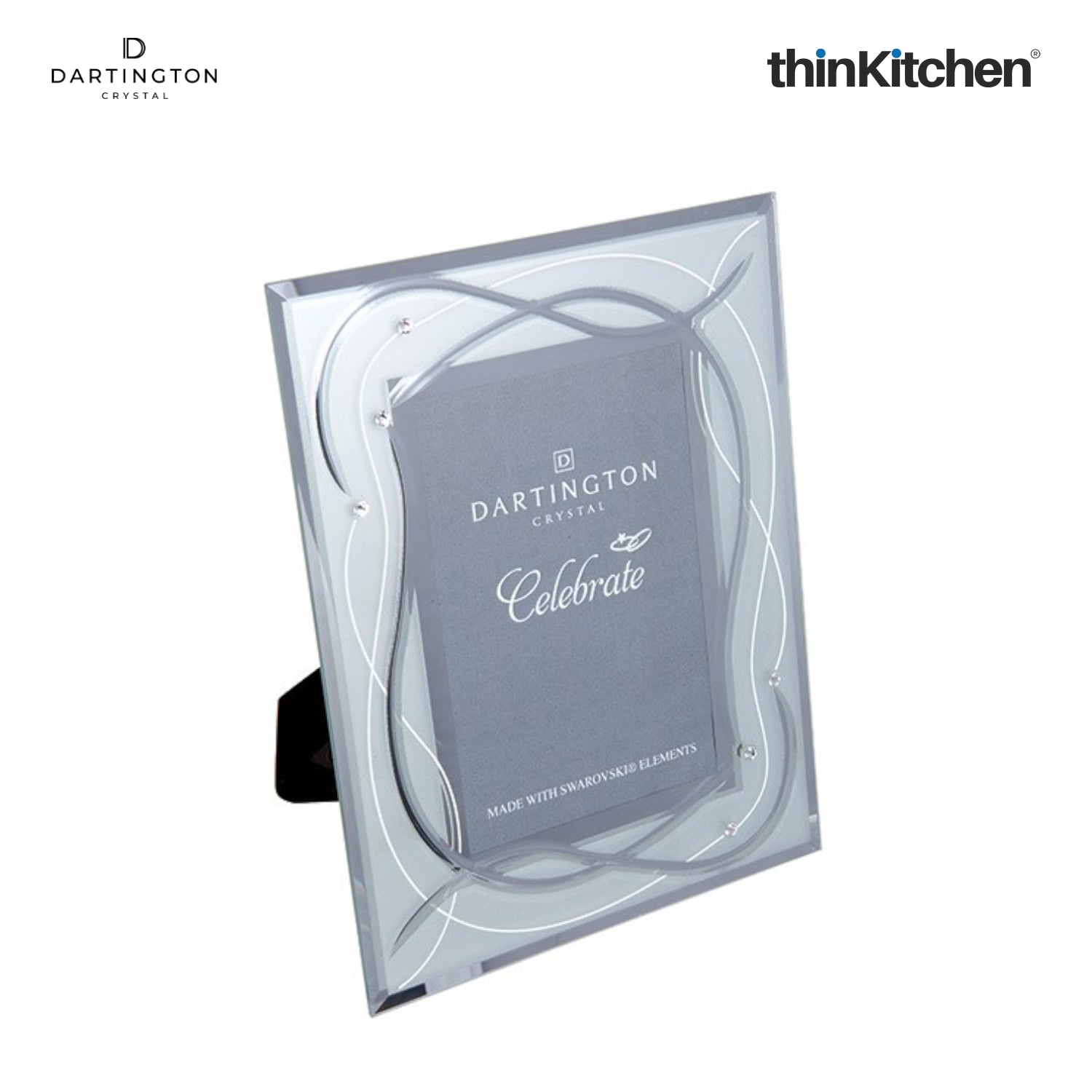 Dartington Celebrate Photo Frame Gold - 2