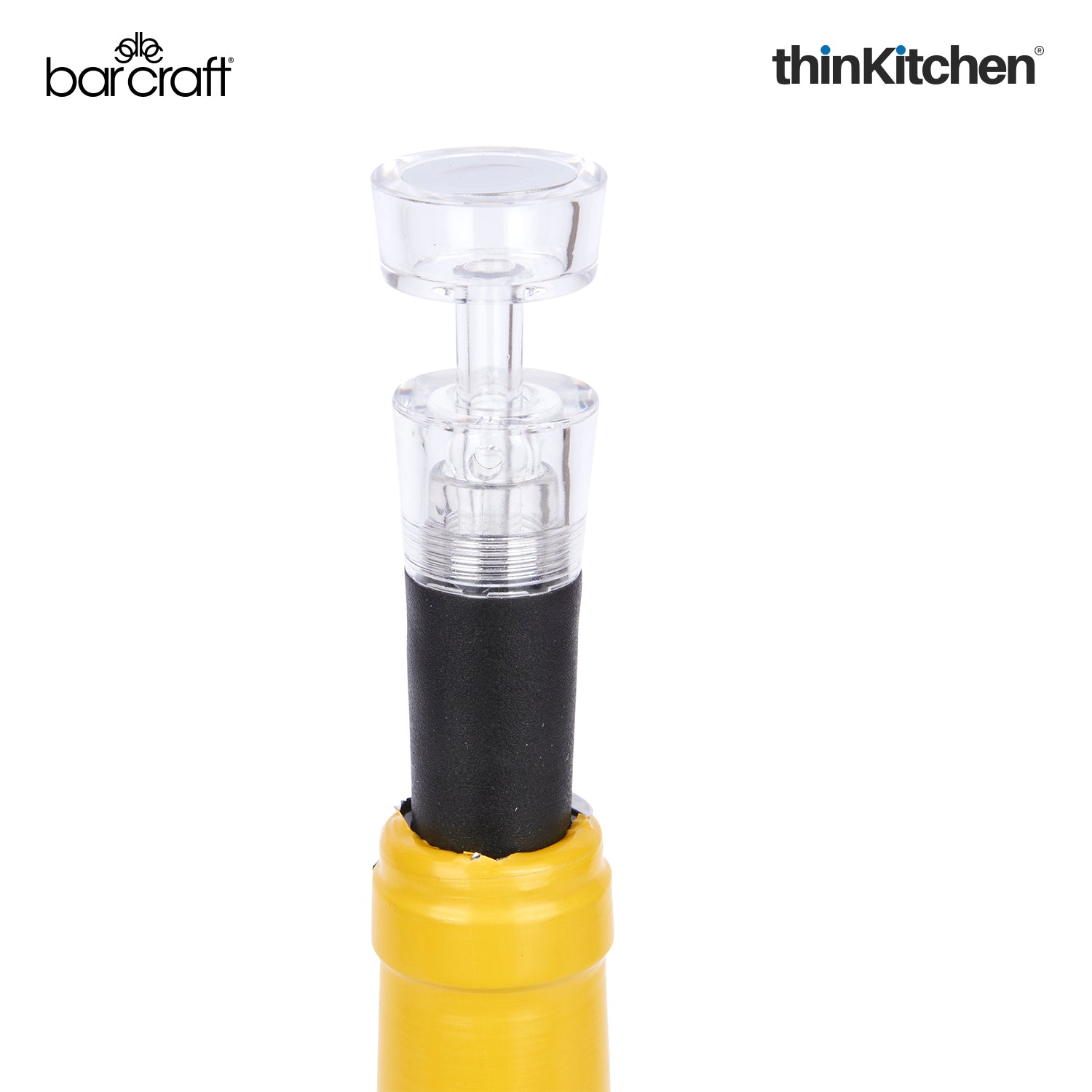 Barcraft Wine Pump Stopper And Preserver - 5