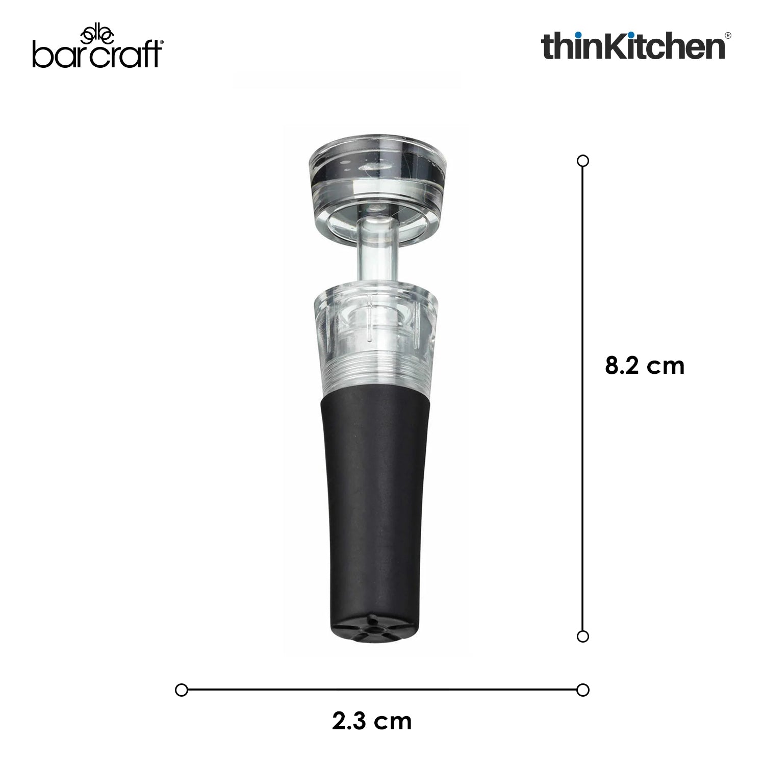 Barcraft Wine Pump Stopper And Preserver - 7