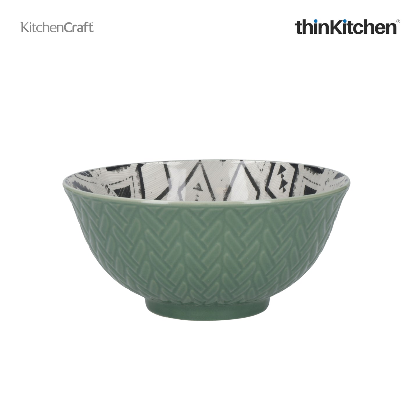Kitchencraft Designed For Life Glazed Stoneware Bowl Set Set Of 4