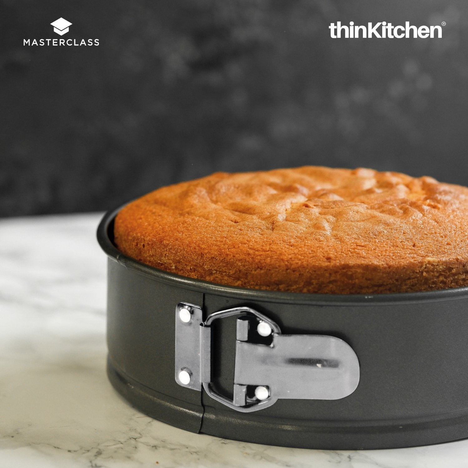 Masterclass Non Stick Spring Form Loose Base Cake Pan 20cm