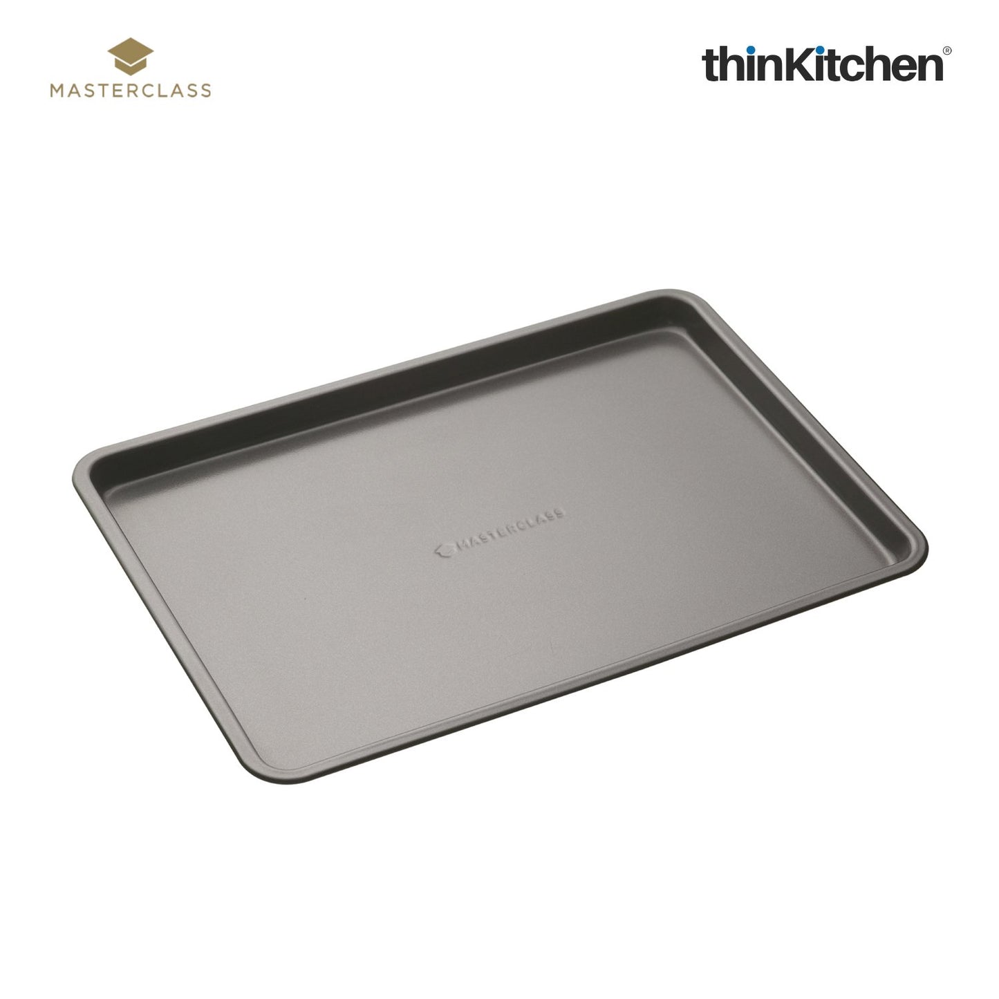 MasterClass Non-Stick Baking Tray – Heavy Duty Carbon Steel Oven Tray for Baking, Roasting & Grilling | Easy Release Non-Stick Surface | Durable, Versatile & Dishwasher Safe Bakeware