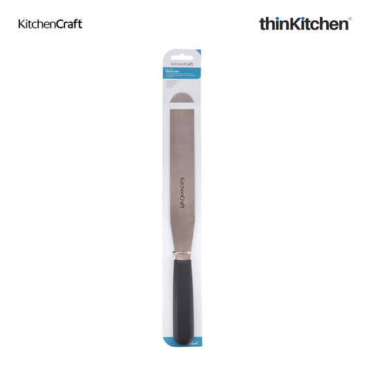 KitchenCraft Sweetly Does It Tempered Stainless Steel Large Palette Knife, 38cm