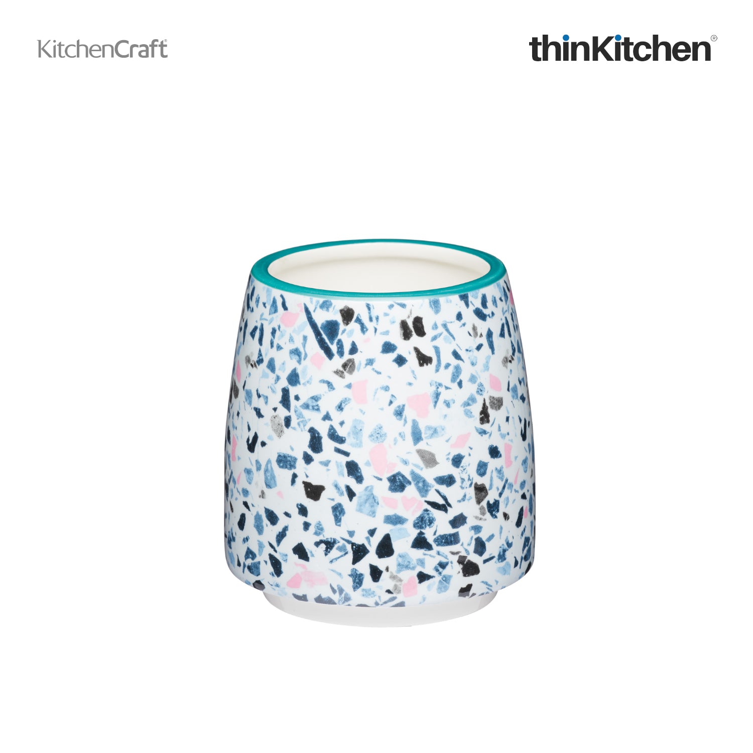 Kitchencraft Ceramic Terrazzo Planter - 2